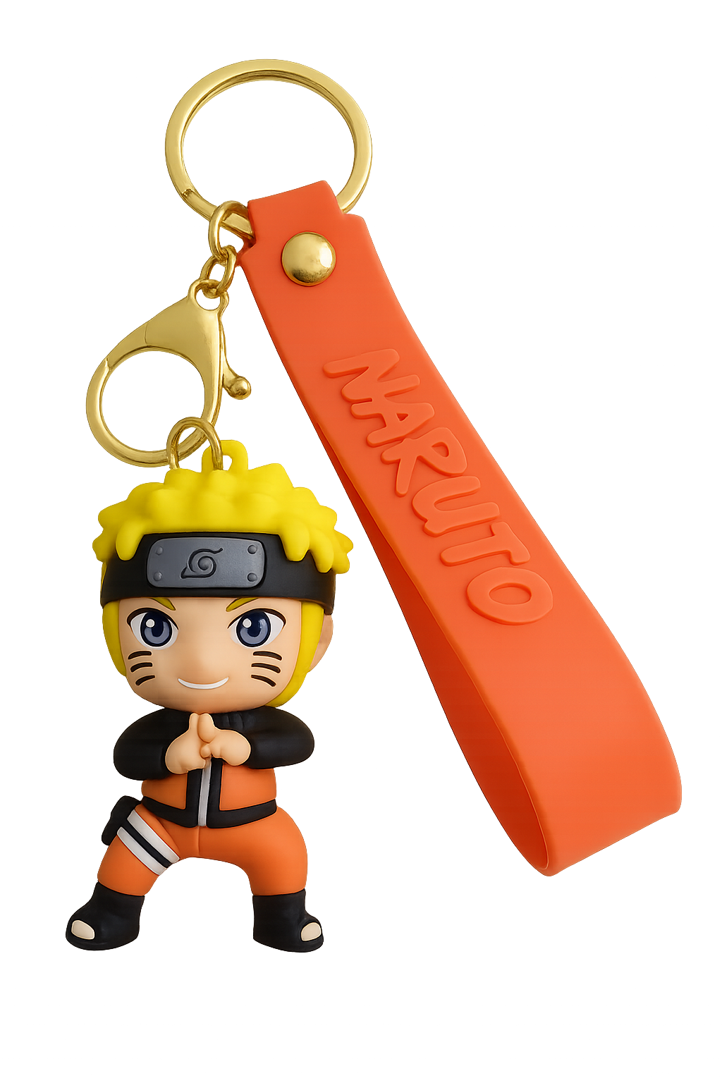 Funko Pop Naruto Uzumaki Keychain Novelty Keyring - Collectable Mini Figure - Stocking Filler - Gift Idea - Official Merchandise - Anime Fans - Backpack Decor