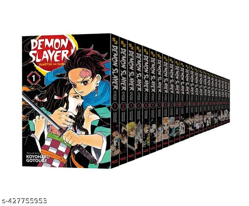 Demon Slayer: Kimetsu no Yaiba Vol 1-23 Comics Complete Manga Full/Loose Set by Eichiro Oda Rare Excellent Condition ๐ Freebie: A free Manga Wall Poster
