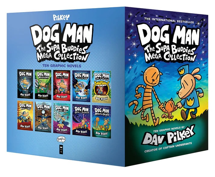 Dog Man: The Supa Buddies Mega Collection: From the Creator of Captain Underpants (Dog Man #1-10 Box Set) ISBN: 9781338792164