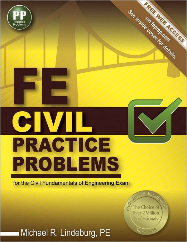 FE Civil Practice Problems First Edition, New