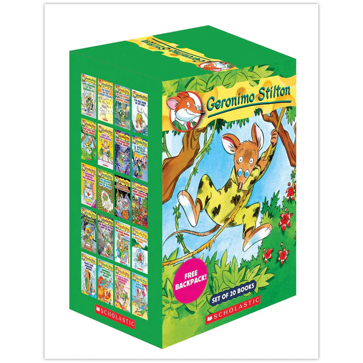 Geronimo Stilton (Set of 20 Books) (English, Boxset, Geronimo Stilton)