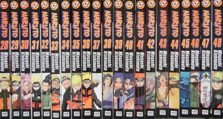 Naruto Manga Box Set 2: Volumes 28â48 || Comic Book Full/Loose Set đ Freebie: A free Manga Wall Poster