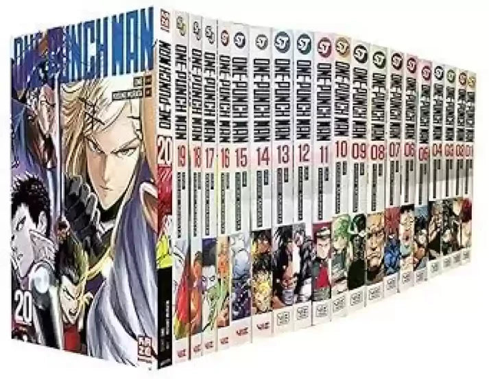 One-Punch Man Box Set (Volume 1-21) (Paperback, Yusuke Murata)