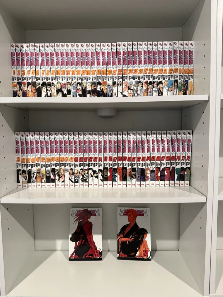 Bleach Manga by Tite Kubo Volumes 1-74 - Full/Loose Set Story in English from Viz Media 🎁 Freebie: A free Manga Wall Poster
