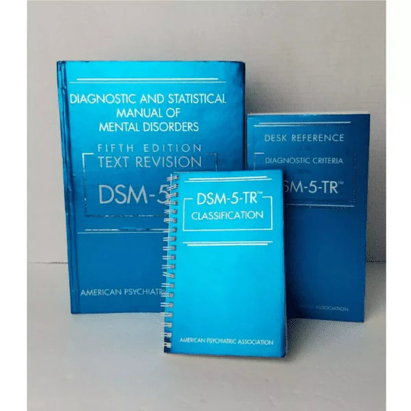 DSM 5 TR Hardcover & Desk Reference & Classification Spiral bound Combo Pack