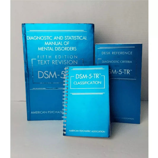 DSM 5 TR Hardcover & Desk Reference & Classification Spiral bound Combo Pack