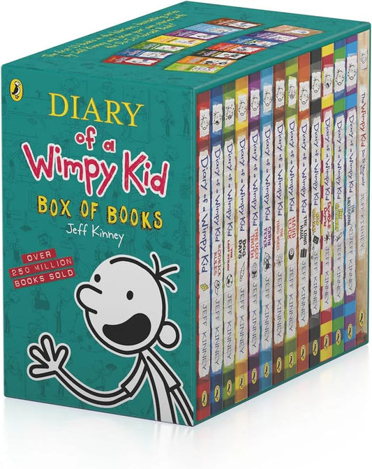 Diary of a Wimpy Kid Box of Books (1-13) Paperback