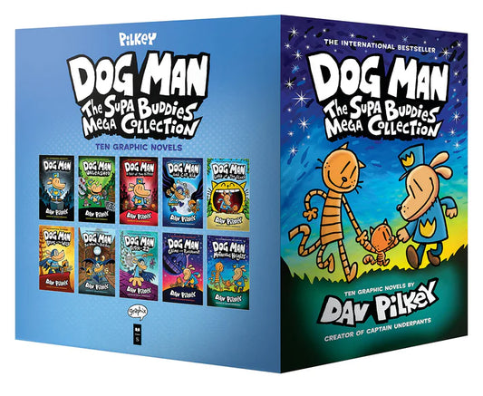 Dog Man: The Supa Buddies Mega Collection: From the Creator of Captain Underpants (Dog Man #1-10 Box Set) ISBN: 9781338792164