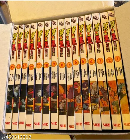 Dragon Ball Super Manga Box Set: Volumes 1–15 🎁 Freebie: A free Manga Wall Poster
