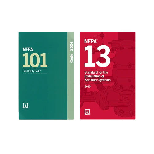 NFPA Life Safety & Sprinkler System Code Set – NFPA 101 & NFPA 13
