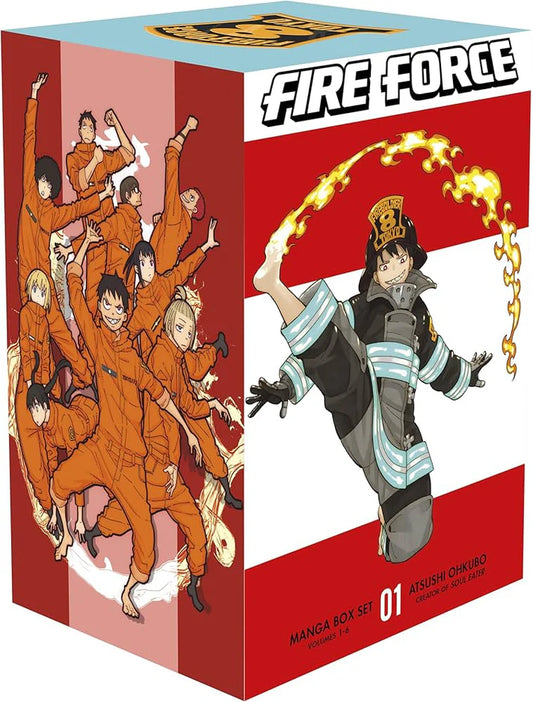 Fire Force Manga Box Set 1 (Vol. 1-6) Paperback by Atsushi Ohkubo
