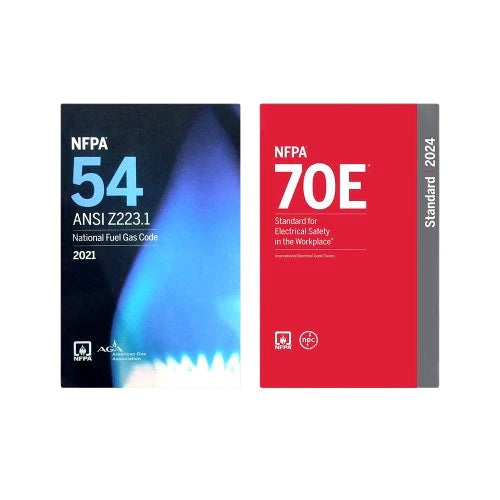 NFPA 54/ANSI Z223.1 & NFPA 70E Code Set – Fuel Gas and Electrical Safety Standards