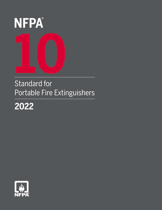 NFPA 10, Standard for Portable Fire Extinguishers, 2022 Edition Paperback