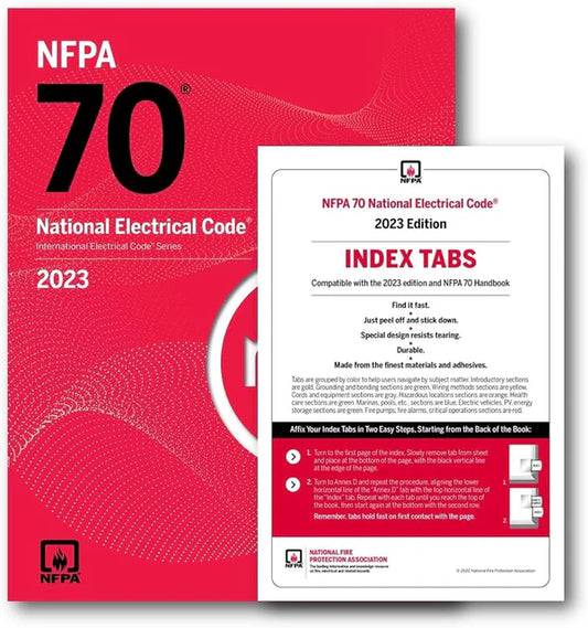National Electrical Code, 2023 Edition with Tabs Paperback