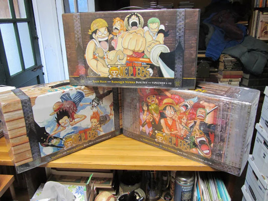 One Piece Manga Box Set Collection: Volumes 1–70 (Box Sets 1, 2 & 3) 🎁 Freebie: A free Manga Wall Poster
