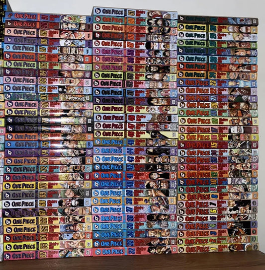 One Piece Manga Volume 1–90 || Comic Book Full/Loose Set 🎁 Freebie: A free Manga Wall Poster