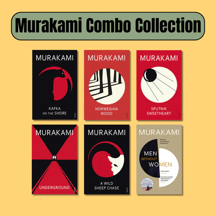 The Best of Murakami: 6-Book Collection Set | Modern Classics by Haruki Murakami (Paperback)