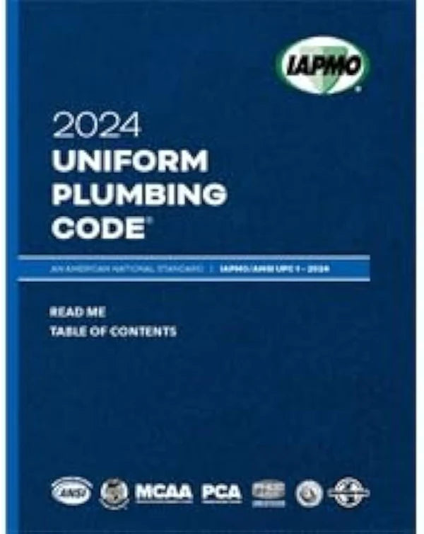2024 Uniform Plumbing Code Soft Cover w/Tabs IAPMO/ANSI UPC 1