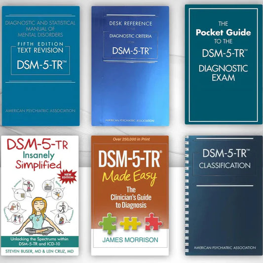DSM-5-TR Study & Clinical Reference Set – Diagnostic and Statistical Manual of Mental Disorders