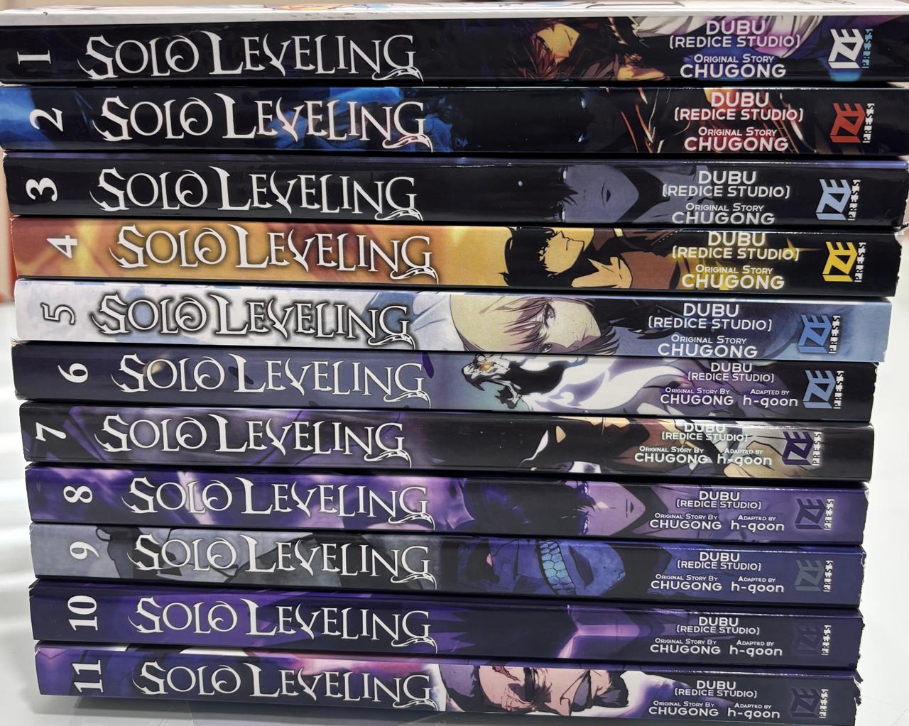 Solo Leveling Original Full-Color Manga Set (Volumes 1–11)